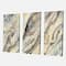 Designart - Glam Golden Falls - Modern Premium Canvas Wall Art